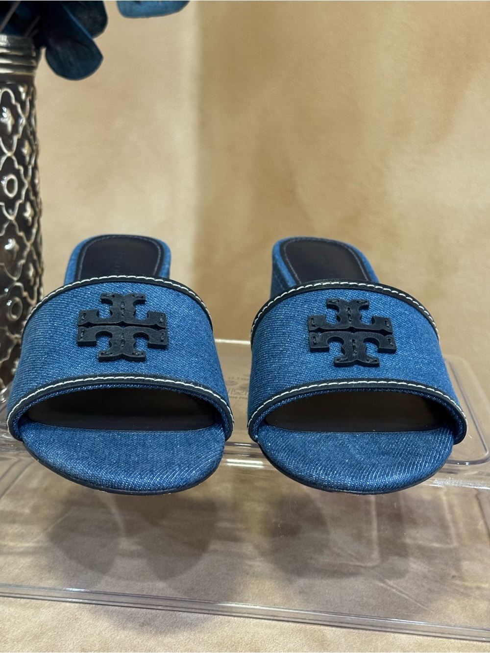 Tory Burch
Everly Block Heel Denim Sandal - Picture 9 of 10